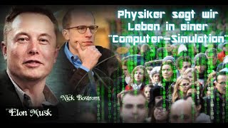 🌀Die flache Erde  Physiker sagt wir Leben in einer quotComputerSimulationquot [upl. by Alyal]