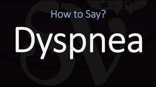 How to Pronounce Dyspnea CORRECTLY Meaning amp Pronunciation [upl. by Sudhir584]