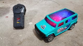 Remote control rc Hammer car unboxing and testing amp Remote car [upl. by Vassily]