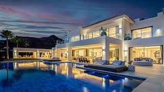 €12500000 Brand New Modern Mansion Frontline Golf in Marbella  Drumelia Real Estate [upl. by Penthea214]