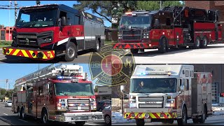 Rosenbauer Fire Truck Response Compilation 1 [upl. by Maharg236]