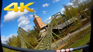 4K  Fluch von Novgorod Onride im HansaPark Sierksdorf [upl. by Eycats]