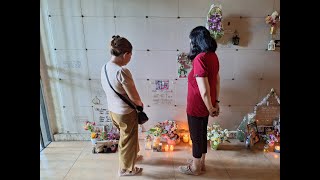 Inside a Columbarium on Day of the Dead in Antipolo City ElDiaDeLosMuertos ElDiadeTodosLosSantos [upl. by Carling662]