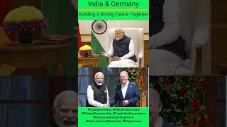 India amp Germany Building a Strong Future Together  PM Modi’s Vision pmmodi globalleadership [upl. by Reis]