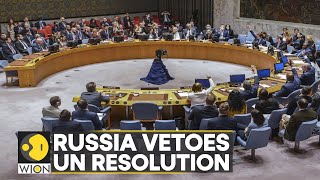 India abstains UN vote against Russia latter claims west sabotaged Baltic gas pipelines  WION [upl. by Ocsisnarf99]