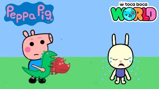 Peppa Pig in Toca Boca  George’s and Richard Rabbit 🐇  Full Episodes [upl. by Worrell]