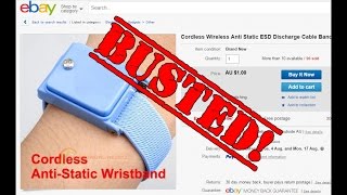 EEVblog 768  Cordless AntiStatic Wristbands BUSTED [upl. by Whitnell]