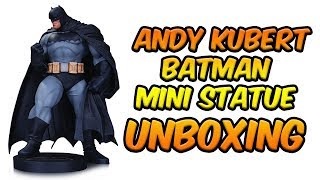 Batman Andy Kubert Mini Statue Unboxing [upl. by Justine994]