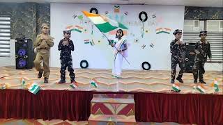 PATRIOTIC DANCE PERFORMANCE BY KIDS [upl. by Cherise731]