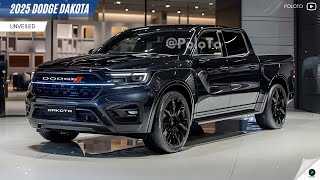 New 2025 Dodge Dakota Unveiled  powerful and aggressive with personalization [upl. by Annahsed]