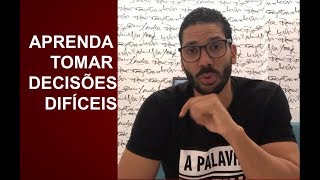 A ARTE de QUEIMAR PONTES e tomar DECISÕES DIFÍCEIS [upl. by Atsirhc]