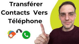 Comment Transférer Les Contacts De La Carte Sim Vers Le Téléphone [upl. by Eerhs180]