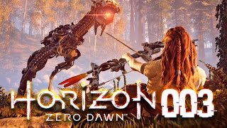 ERSTE SCHRITTE in der WILDNIS 🌟 HORIZON  ZERO DAWN 003 [upl. by Atirec]