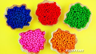 Learn Colors for Children with Play Doh Dippin Dots Toys  Play amp Learn for Toddlers amp Babies [upl. by Analahs]