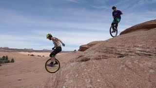 Unofficial Moab Mountain Unicycle Weekend 2015 [upl. by Xirdnek]