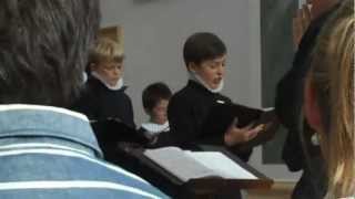 Laurence Kilsby with Schola Cantorum of Tewkesbury Abbey and Dean Close School [upl. by Blakeley]