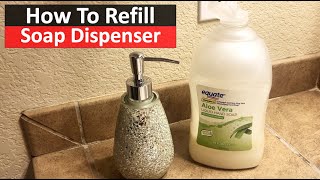 How To Refill Soap Dispenser  The DIY Guide  Ep 193 [upl. by Win]