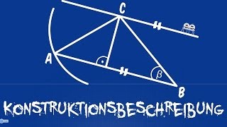 Wie schreibt man eine Konstruktionsbeschreibung [upl. by Yenruoc307]