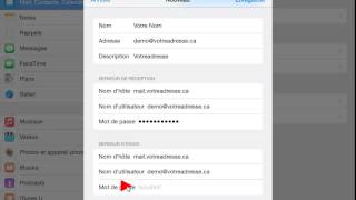 Comment créer un compte de courriel dans un iPhone ou iPad [upl. by Marjorie834]