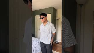 SUMMER OOTD MNML SHORT SLEEVE BUTTON UP nordstrom jordan1 ootd howtostyle mensfashion richele [upl. by Morven]