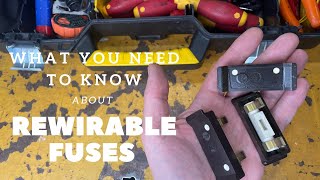 What you need to know about rewirable fuses [upl. by Ojillek]