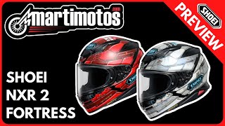 Preview  Shoei NXR 2 Fortress [upl. by Nesyaj81]