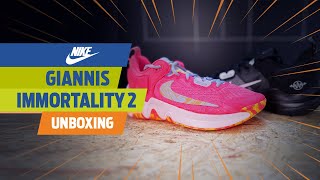 Unboxing Nike Giannis Immortality 2 [upl. by Leugim344]