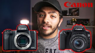 CANON M50 VS Canon 250D مين الافضل [upl. by Jehoash]