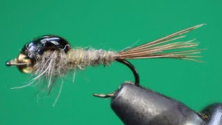 GOLD RIBBED HARE’S EAR NYMPH  TYING TUTORIAL [upl. by Eart679]