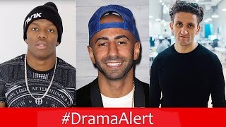 KSI IS BACK DramaAlert Casey Neistats News Show Superwoman calls out FouseyTube FAKE GIVEAWAYS [upl. by Politi]