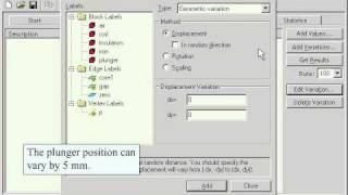 QuickField Example LabelMover Tolerance analysis [upl. by Inirt]