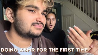 MY BEST FRIENDS TRY ASMR FOR THE FIRST TIME PT2 💕💕💕 [upl. by Rosmarin]