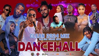 Dancehall Mix 2024 Clean  New Dancehall Mix Clean 2024  Karma  Nigy boyMasickaVybz kartel [upl. by Davina]