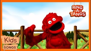 Here We Go Round The Mulberry Bush  Nursery Rhymes amp Kids Songs  The RingaTangs  Kids Show [upl. by Aurelius732]