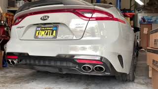 Full CATLESS Kia Stinger  Startup and Rev Sound Clip  KHARTUNERZ [upl. by Rise]