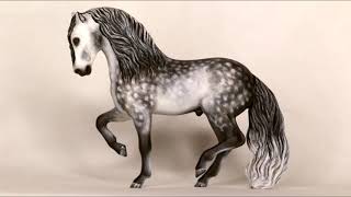 How to Paint DAPPLES  Pencils Acrylic Pastels  How to Customize your Breyer Model Horse [upl. by Hendrika]