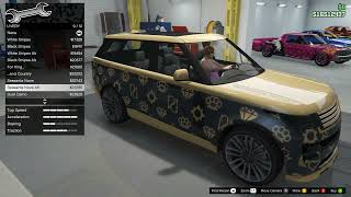 GTA 5 Gallivanter Baller STD Range Rover L460 DLC Vehicle Customization [upl. by Aloysius]