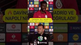 🔥 Davinson Sanchez Real Madrid ve Napoli’nin ilgisini doğruladı [upl. by Doolittle819]