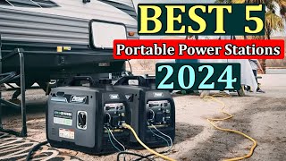 Top 5 best portable power stations 2024  Reviews [upl. by Ynittirb561]