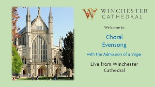 062224 Choral Evensong live from Winchester Cathedral 🇺🇦 [upl. by Occor]