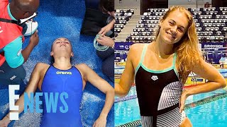 Swimmer Tamara Potocka COLLAPSES After 200Meter Individual Medley Race  2024 Olympics  E News [upl. by Nastassia]