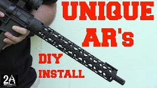 Unique AR Custom designed AR handguards [upl. by Airahcaz]