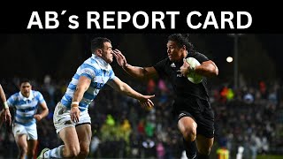 ALL BLACKS REPORT CARD 2024 RUGBY CHAMPIONSHIP [upl. by Elmore]