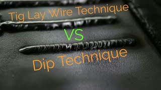 TIG WELDING LAY WIRE TECHNIQUE VS DIP TECHNIQUE technical secrets urdu hindi [upl. by Eah783]