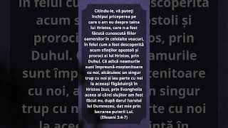 Efeseni 347 Biblia Biserica Hristos versetulzilei [upl. by Annie]