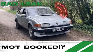 SAVING A ROVER SD1  FIRST MOT IN 17 YEARS BOOKED  Prep and Clutch issues [upl. by Runkle]