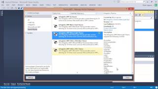 Installing Infragistics Free Themes using Nuget [upl. by Grant]