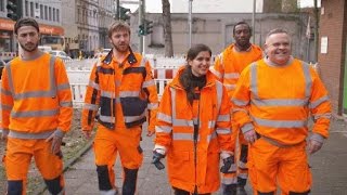 Wir lieben Euren Müll Donya unterwegs mit den Jungs der Krefelder Müllabfuhr  WDR [upl. by Morvin739]