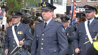 Vrijheidsdefile veteranendag op 5 mei 2024 Wageningen [upl. by Dhaf]