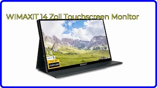 BEWERTUNG 2024 WIMAXIT 14 Zoll Touchscreen Monitor WESENTLICHE Einzelheiten [upl. by Marielle558]